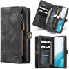 CaseMe For Samsung Galaxy S Series Zipper & Detachable Retro Leather Pouch Wallet Flip Purse Bag Detachable Phone Case Cover CaseMe For Samsung Galaxy S Series Zipper & Detachable Retro Leather Pouch Wallet Flip Purse Bag Detachable Phone Case Cover