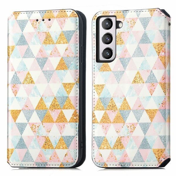CaseNeo Nordic Rhombus Case Cover For Samsung Galaxy S21 FE