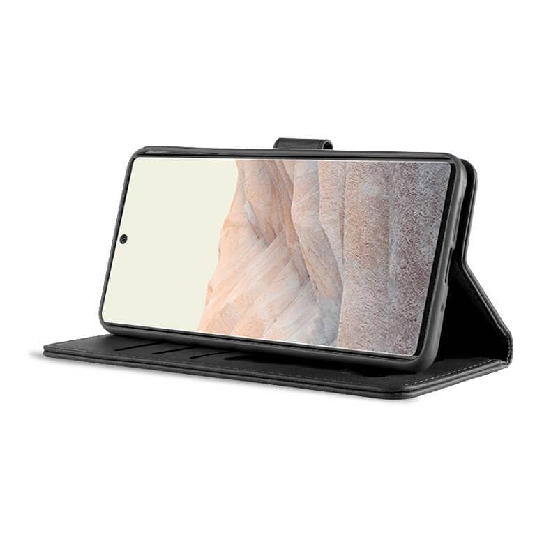 For Google Pixel SupRShield Wallet Leather Card Slots Shockproof Magnetic Stand Cover