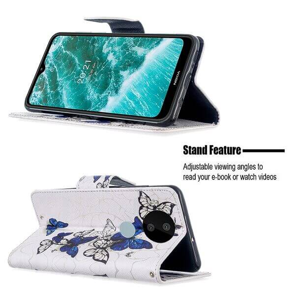 For Nokia X10 /X20 Wallet Case Flip Leather Card Slots Magnetic Stand Cover