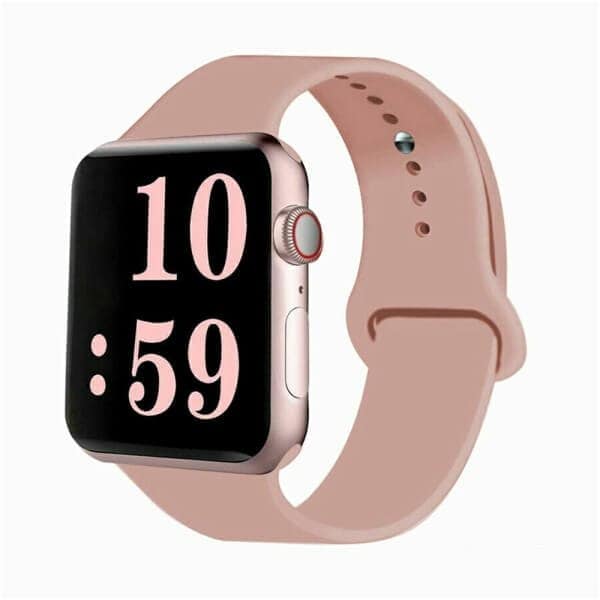 For Apple Watch Series 10 /9 /8 /7 /SE /6 /5 /4 /3 /2 /1 Ultra 2 Replacement Wrist Band 38mm 40mm 41mm 42mm 44mm 45mm 46mm 49mm iWatch Wristband Loop Strap Silicone Band