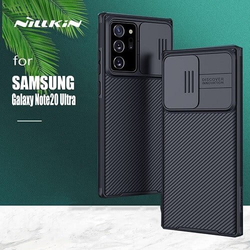 Samsung Galaxy Note 20 Ultra Case, Nillkin CamShield Series Slim Stylish Protective Case With Slide Camera Cover - Black