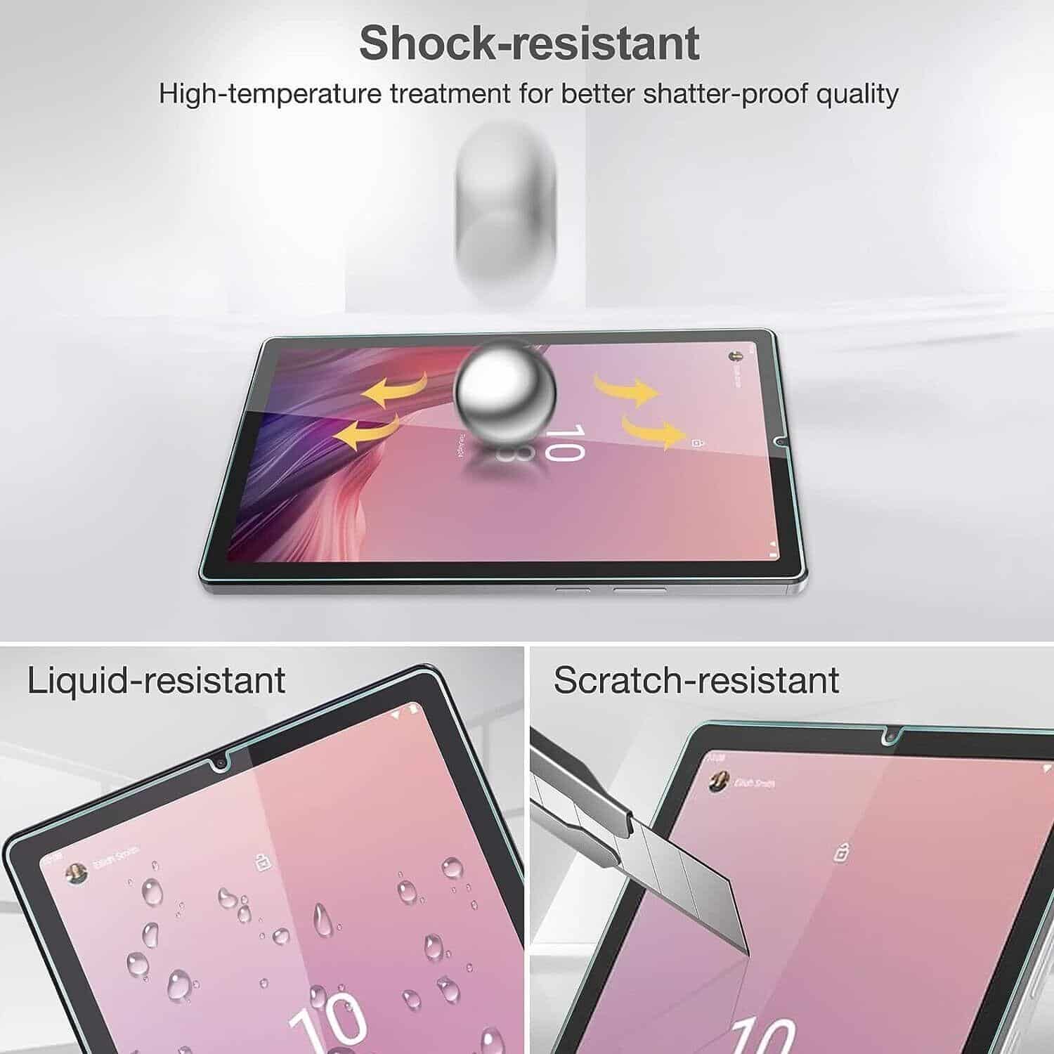Lenovo Tab All Series Tempered Glass Screen Protector