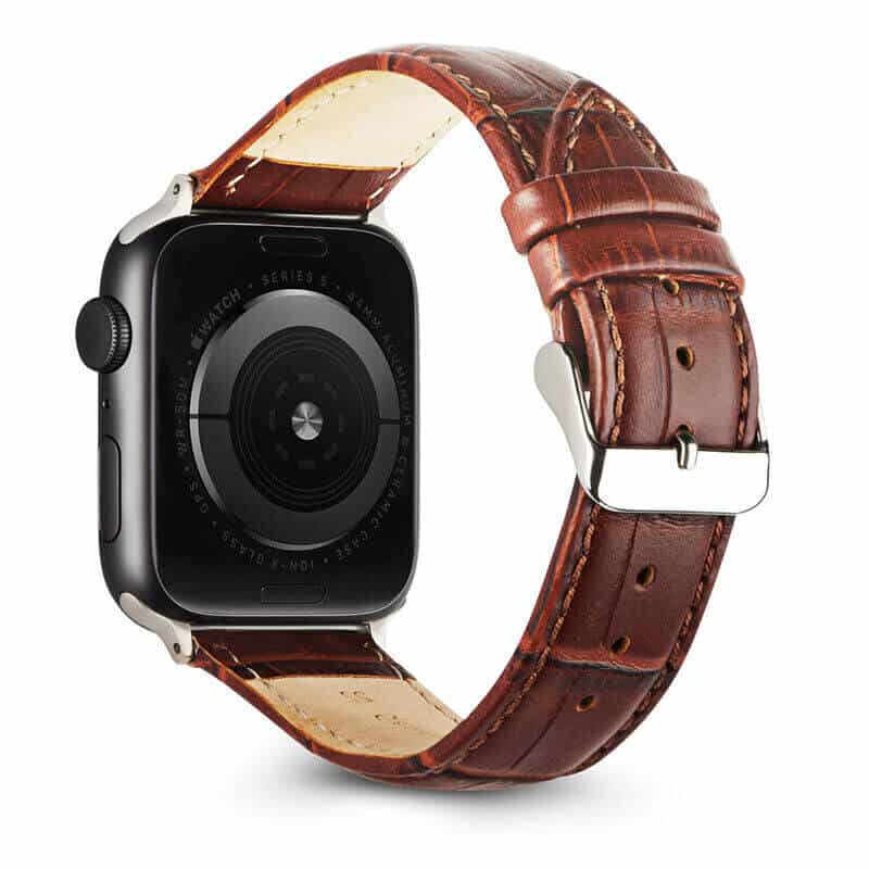 Genuine Leather Wristband For Samsung Galaxy Watch 7 FE 6 5 4 Clasic Pro Active Gear 40/42/43/44/45/46/47mm Bracelet Strap Wristband Replacement
