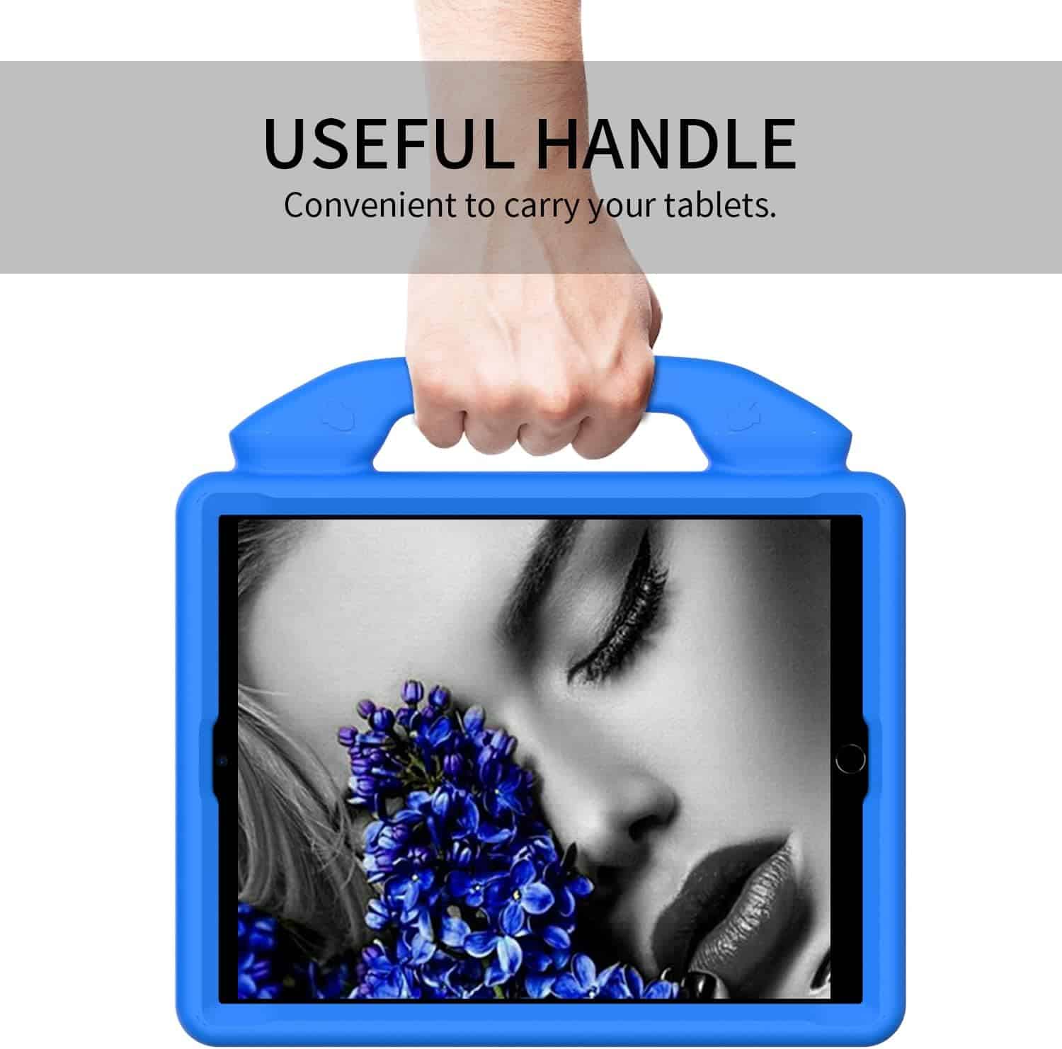 For Apple iPad Series Thumbs UP Kids Lightweight Convertible Handle Protective Shockproof Case