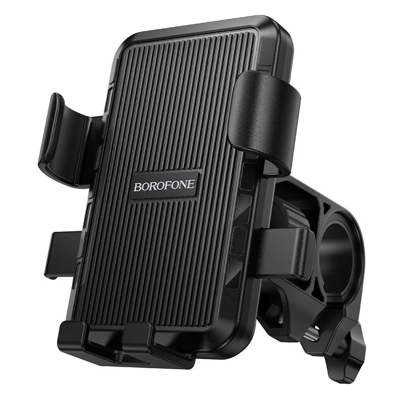Borofone BH137 Knight Universal Motorcycle, Bicycle & Baby Strollers Mount Mobile Phone Holder (Black)