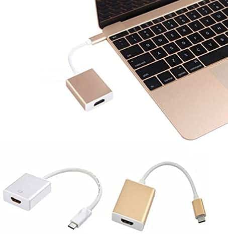 USB Type C 3.1 Male to HDMI Female HDTV 1080p Adapter Cable