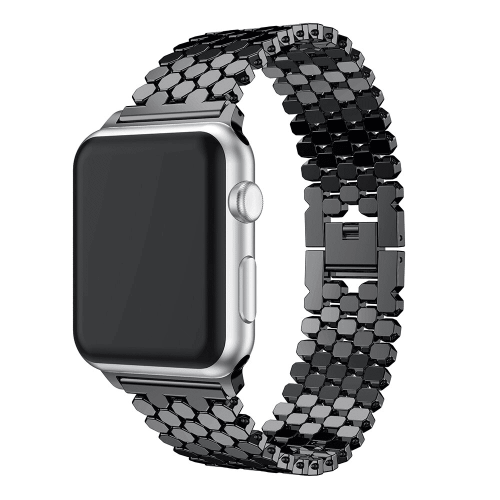 For Apple iWatch Stainless Steel Link Bracelet 38/ 40/ 41/ 42/ 44/ 45/ 46 /49mm Strap Wristband
