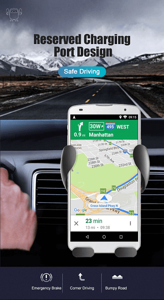 Baseus Handsfree Wireless Bluetooth FM Transmitter MP3 Music Player Dual USB Ports Car Charger