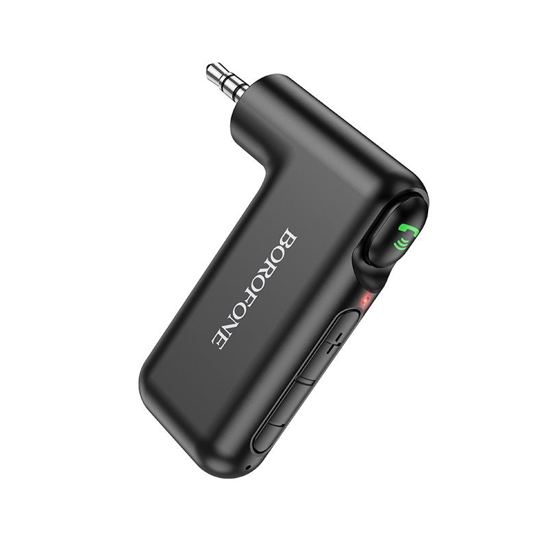 Borofone BC35 3.5mm Car Aux Bluetooth Car Receiver Music Call Transmitter Handsfree for Car Home Stereo Speaker Amplifier