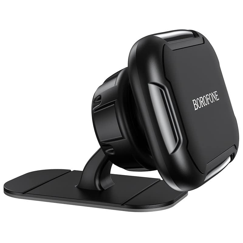 Borofone BH36 Voyage Center Console Magnetic Car Mount Mobile Phone Holder (Black)
