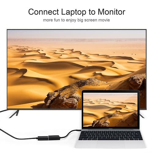 HDMI to VGA Cable Adapter Converter Full HD 1080P HDTV HDMI Cable Connector