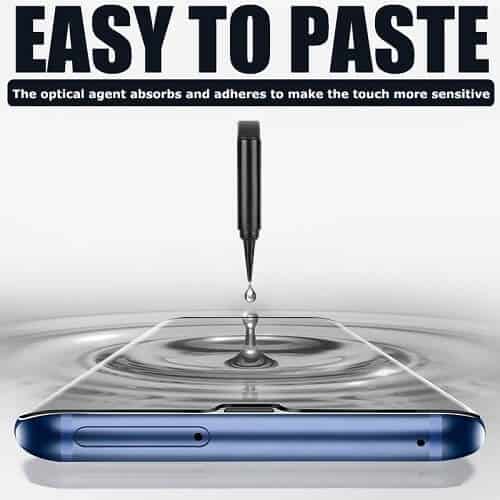 Google Pixel 8/7/6 Pro UV Liquid Gel Tempered Glass Screen Protector Film Guard (Clear)