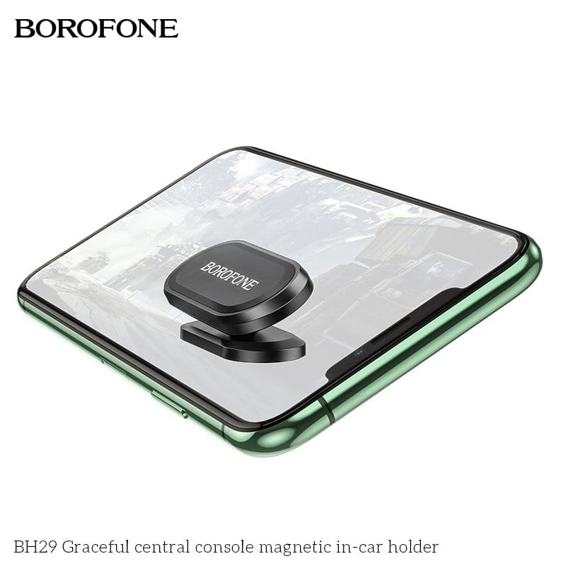 Borofone BH29 Strong 8x N52 Magnetic Dashboard Central Console 360 Degree Rotation Car Mount Mobile Phone Holder For All Universal Mobile Phone