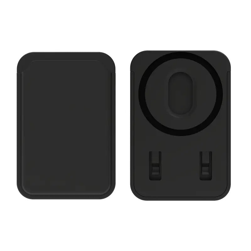 Hard Strong MagSafe Magnetic Mobile Phone Wallet RFID Blocking Credit Card Holder, Holds 4 Cards