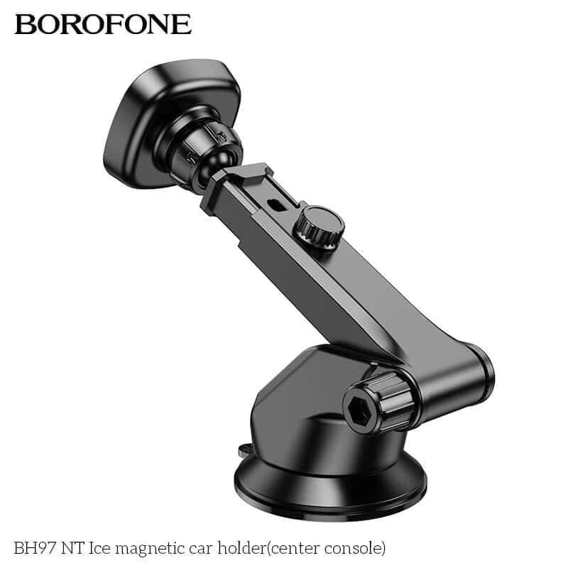 Borofone BH97 Strong Magnetic With Suction Windshield /Dashboard Car Mount Mobile Phone Holder For iPhone /Samsung/Oppo/Nokia/Moto/Google
