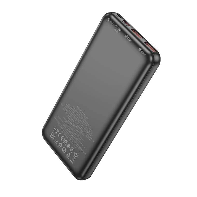 BOROFONE (BJ38) 10000mAh PD20W Fast Charging Charger 4 Ports (2 USB A + 1 USB Type C +1 Micro USB) Portable Power Bank