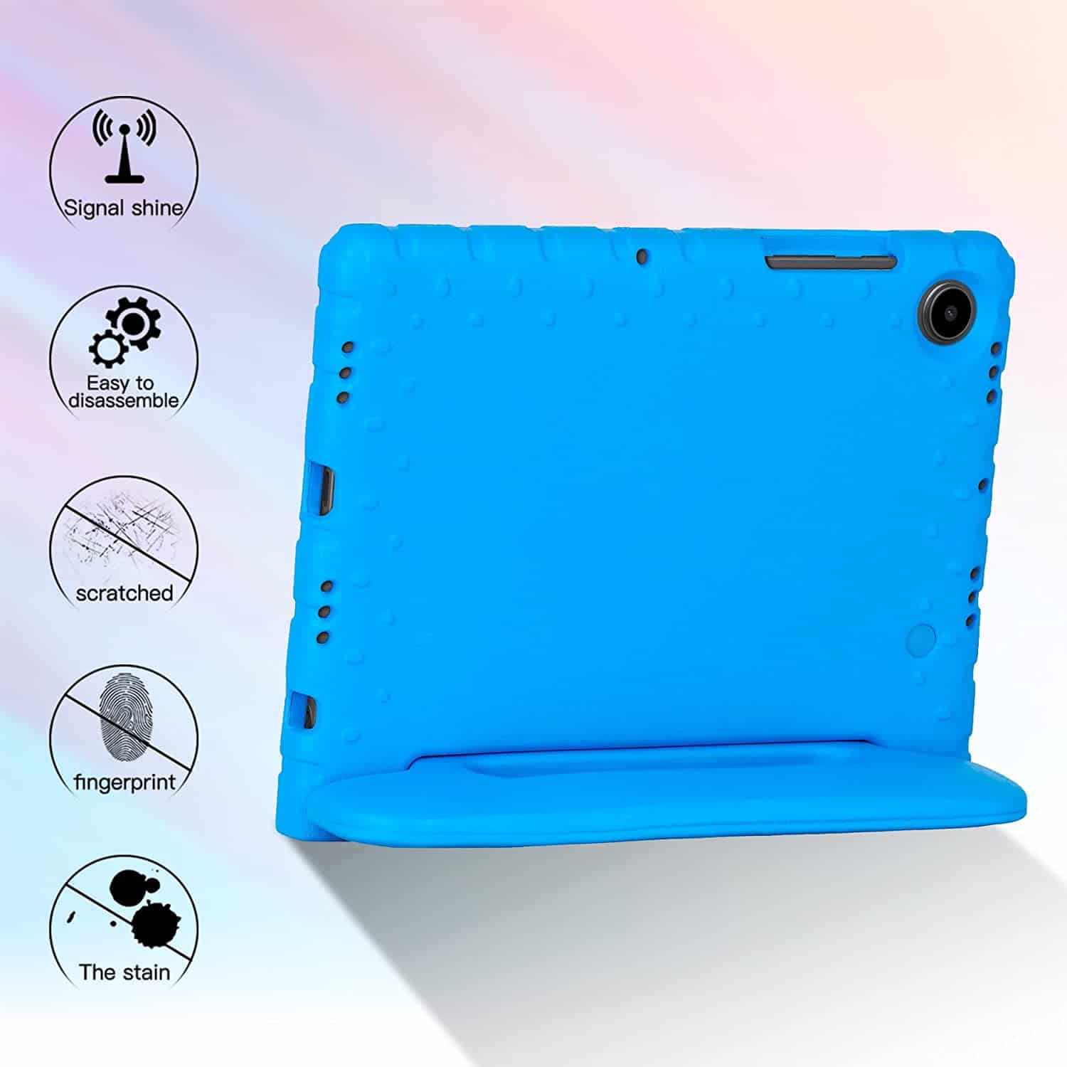For Samsung Galaxy Tab A Series All Models Kids Shockproof Briefcase With Handle Eva Foam Shockproof Case Cover