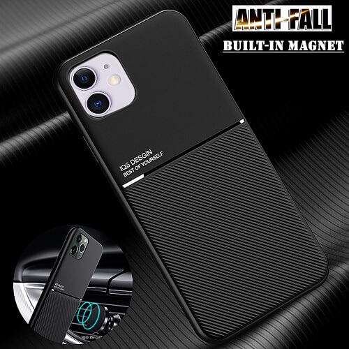 Apple iPhone 12 Business Style Luxury Shockproof Case Heavy Duty Rugged Anti Knock Cover,