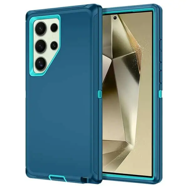 For Samsung Galaxy S24 S25 Ultra Plus FE Edge Case Drop Resistant Defender Tradies Heavy Duty Rugged Shockproof Tough Cover