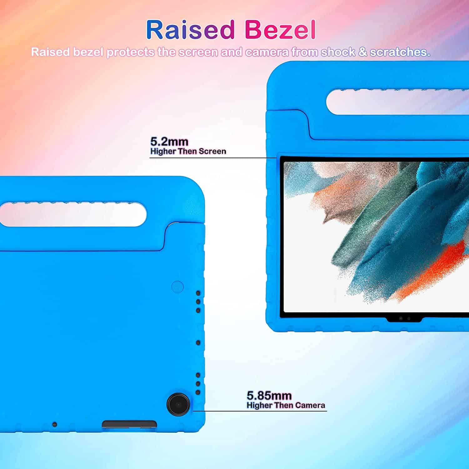 For Samsung Galaxy Tab A Series All Models Kids Shockproof Briefcase With Handle Eva Foam Shockproof Case Cover