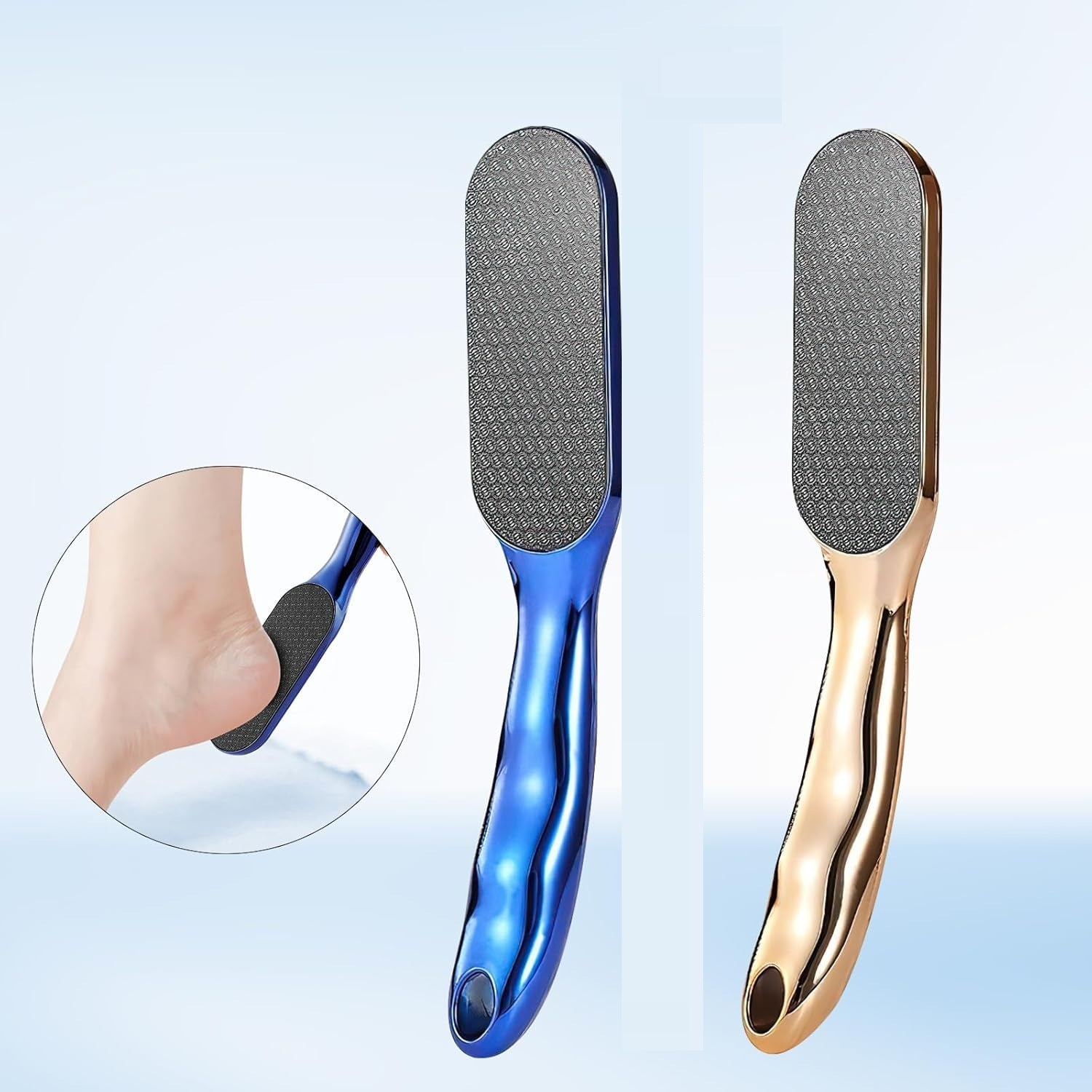 Nano Glass Foot Scrubber Callus Remover Pedicure Tool for Smooth Heels