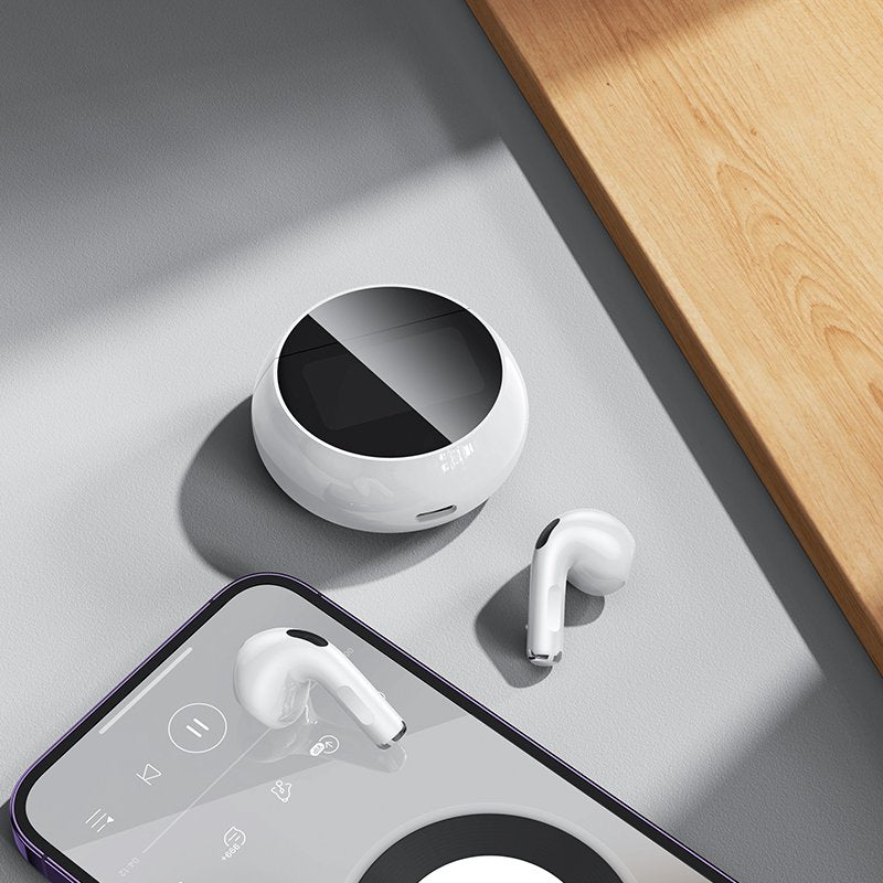 Borofone BW87 Mist True TWS True Wireless BT 5.4 Bluetooth Sports Earbuds Headset With Touch Screen for ios/Android