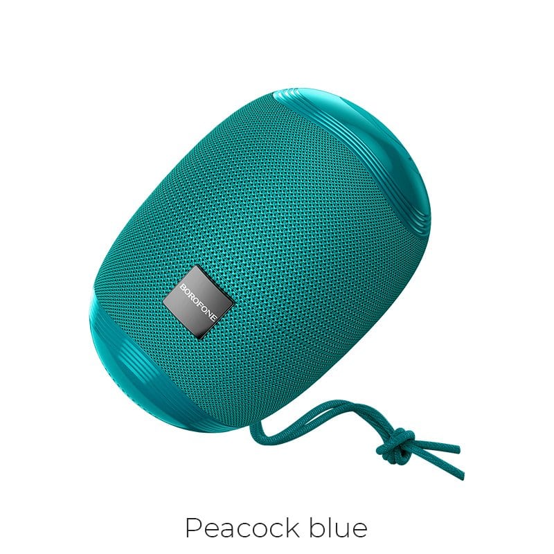 Borofone BR6 Miraculous Sports Portable Wireless Bluetooth Speaker (Peacock Blue)