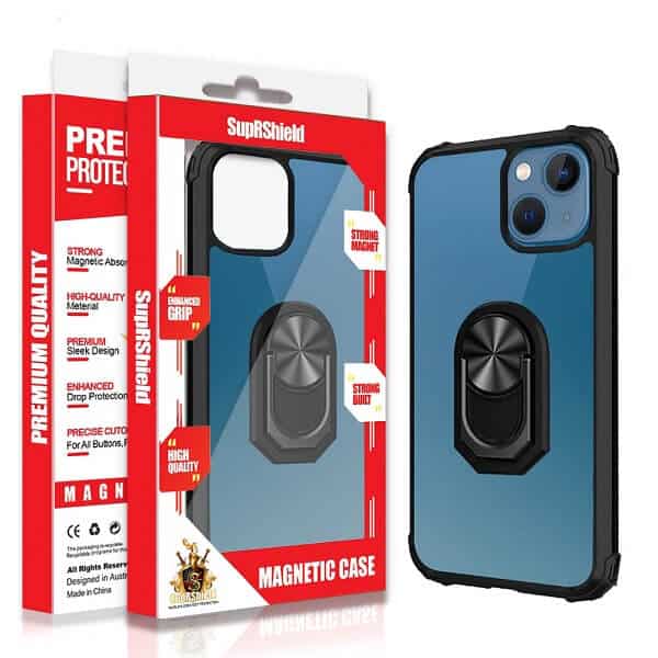 Apple iPhone Magnetic Ring Rugged Shockproof Case Heavy Duty Protective Back Cover