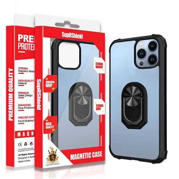 Apple iPhone Magnetic Ring Rugged Shockproof Case Heavy Duty Protective Back Cover