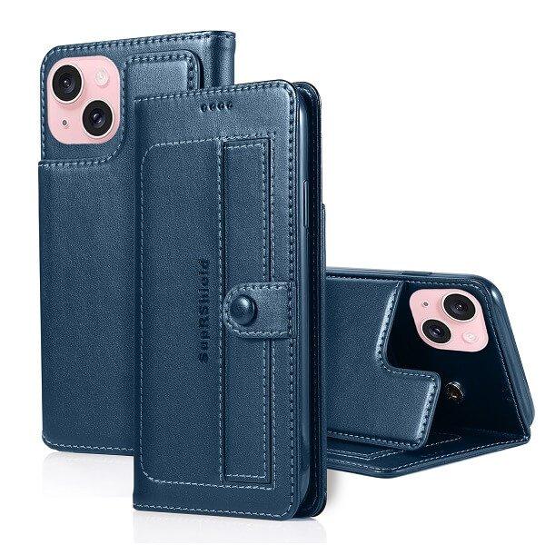 For Apple iPhone Wallet Case Flip Leather Card Slots Magnetic Stand Cover