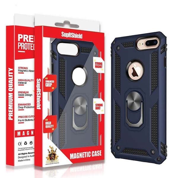 Apple iPhone Magnetic Ring Rugged Shockproof Case Heavy Duty Protective Back Cover