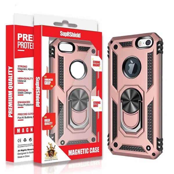 Apple iPhone Magnetic Ring Rugged Shockproof Case Heavy Duty Protective Back Cover
