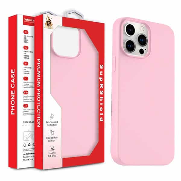For Apple  iPhone Silicone Silky Soft Touch Full Protective Anti Scratch Cover with Microfiber Lining Back Case