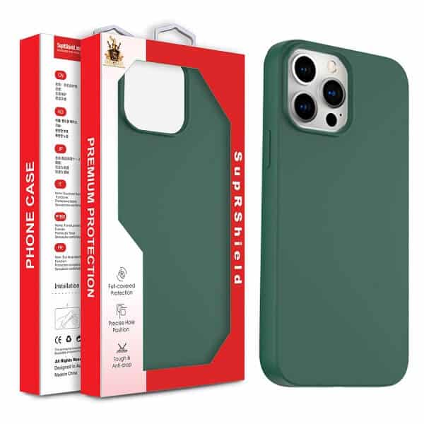 For Apple  iPhone Silicone Silky Soft Touch Full Protective Anti Scratch Cover with Microfiber Lining Back Case