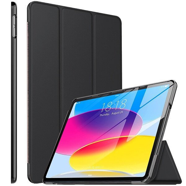 WITHOUT PENCIL HOLDER For iPad All Models Folio Smart Leather Magnetic Stand Case Cover