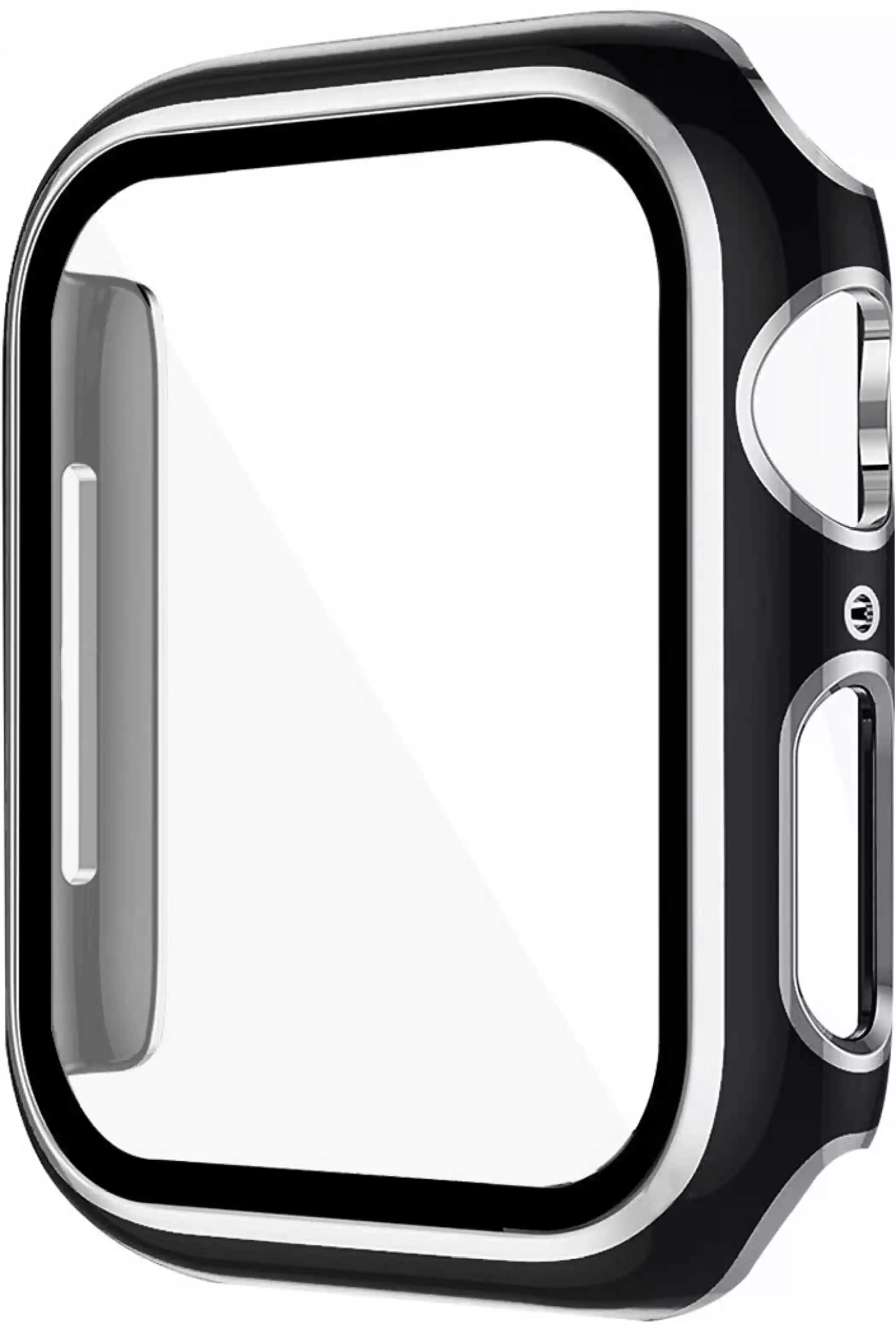 For Apple Watch 40 /41 /42 /44 /45mm Hard Case iWatch Gel Case With Built-In Screen Protector