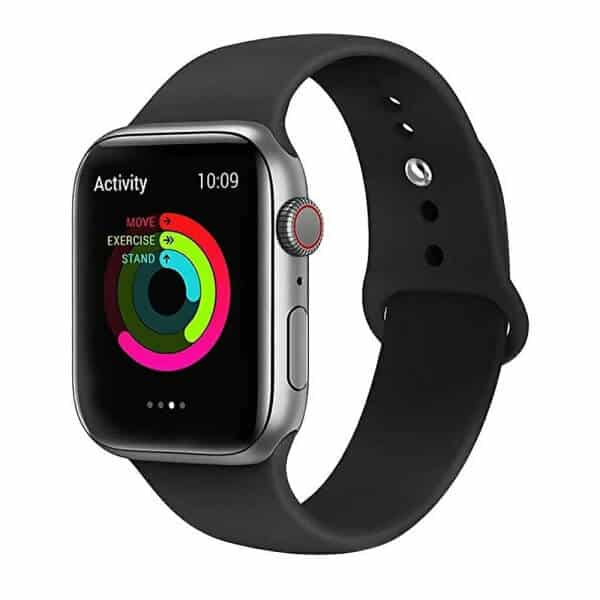 For Apple Watch Series 10 /9 /8 /7 /SE /6 /5 /4 /3 /2 /1 Ultra 2 Replacement Wrist Band 38mm 40mm 41mm 42mm 44mm 45mm 46mm 49mm iWatch Wristband Loop Strap Silicone Band