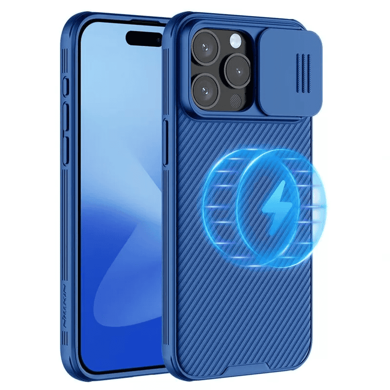 For Apple iPhone 16 Pro /16 Pro Max Nillkin CamShield Pro MagSafe Compatible Case Cover