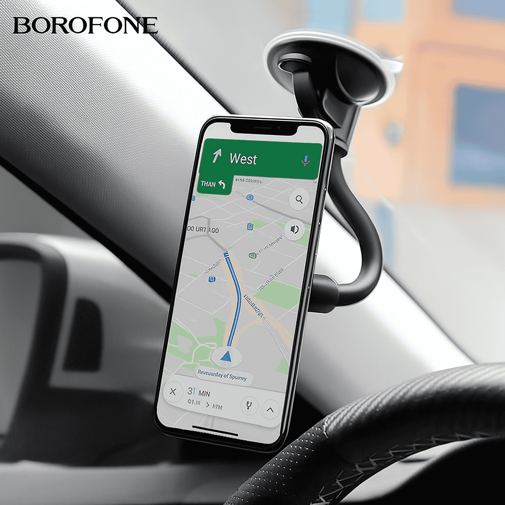 Borofone BH18 Journey Series Windshield Magnetic Car Mount Mobile Phone Holder