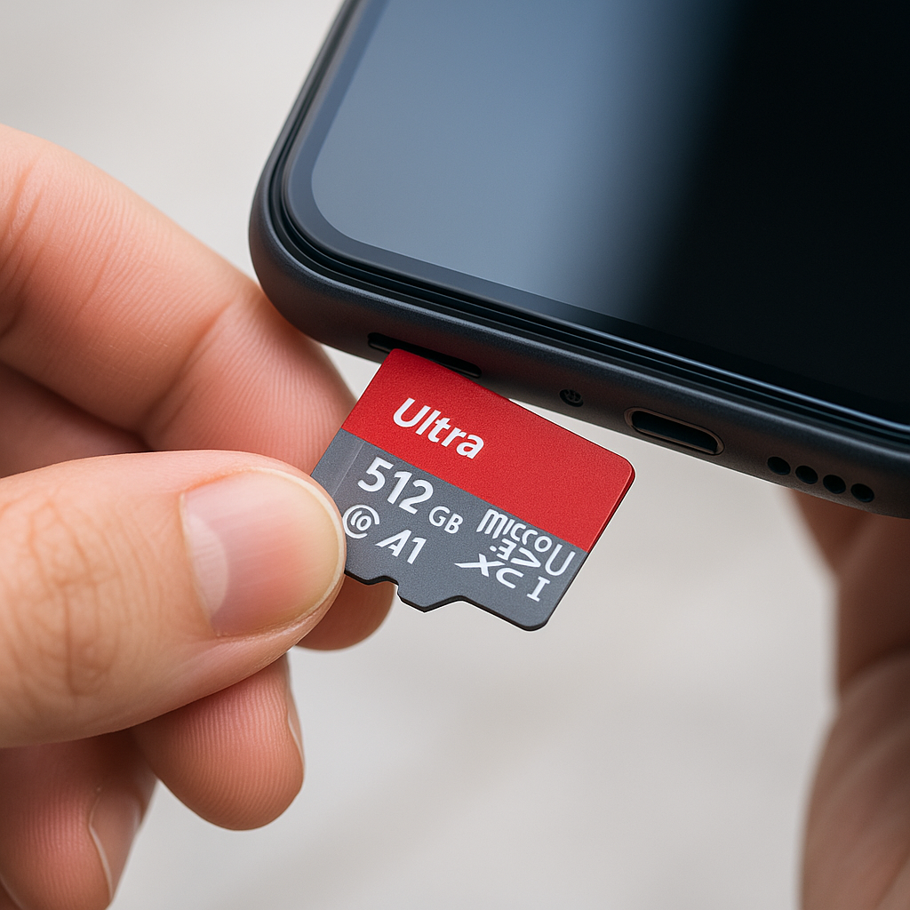 Ultra TF Memory Card 128GB 256GB 512GB Class 10 A1 High Speed Micro SDXC with Adapter, Reliable Storage for Phone, Camera, Tablet, Dashcam