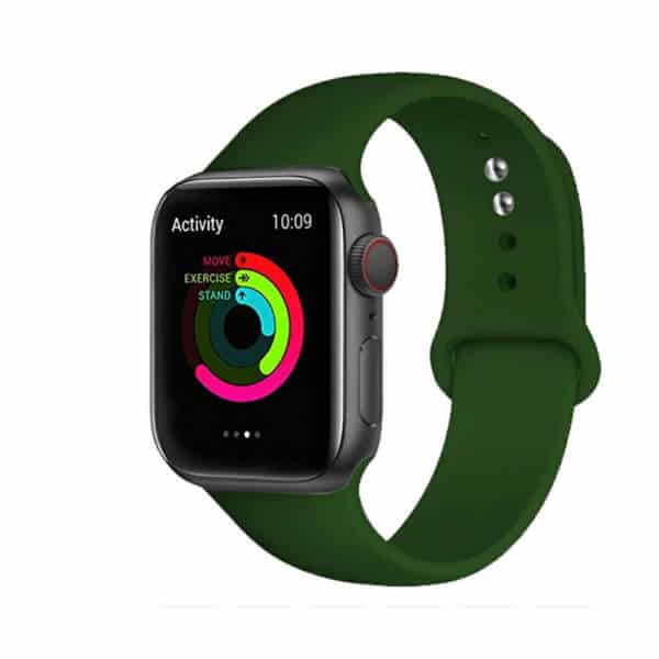 For Apple Watch Series 10 /9 /8 /7 /SE /6 /5 /4 /3 /2 /1 Ultra 2 Replacement Wrist Band 38mm 40mm 41mm 42mm 44mm 45mm 46mm 49mm iWatch Wristband Loop Strap Silicone Band