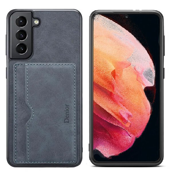 Denior For Samsung Galaxy S Series Leather Case with Elastic Wallet Card Holder Slot Pocket Cover