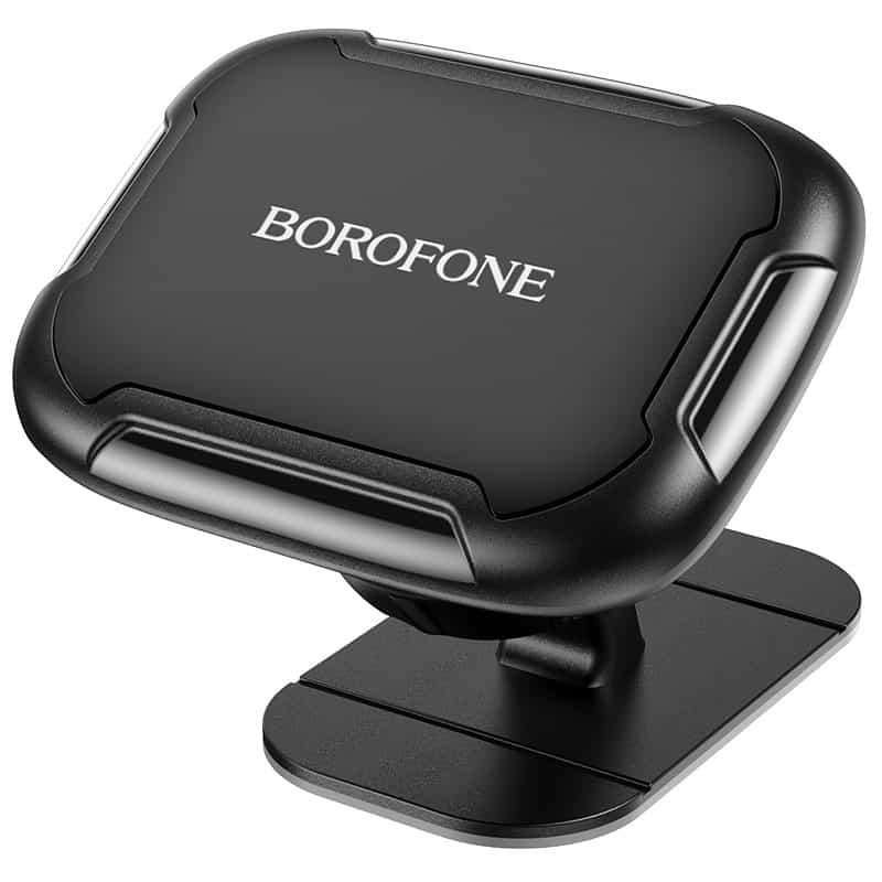 Borofone BH36 Voyage Center Console Magnetic Car Mount Mobile Phone Holder (Black)