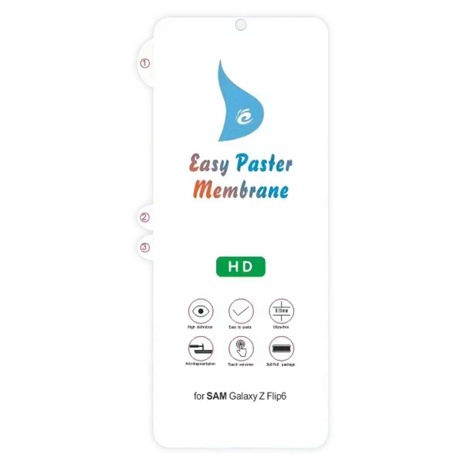 For Samsung Galaxy Z Fold 6 5 4 Z Flip 6 5 4 Fexible Membrane Scratch ResistanceTPU HD Clear Screen Protector Flim