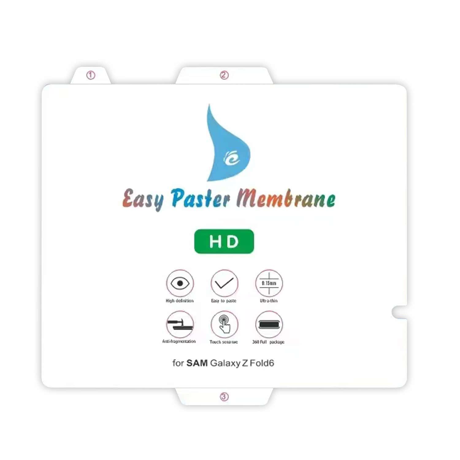 For Samsung Galaxy Z Fold 6 5 4 Z Flip 6 5 4 Fexible Membrane Scratch ResistanceTPU HD Clear Screen Protector Flim