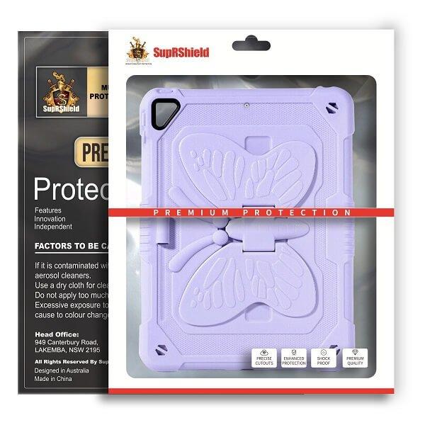 For Samsung Galaxy TAB Butterfly Fancy Shockproof Heavy Duty Kickstand Case Cover