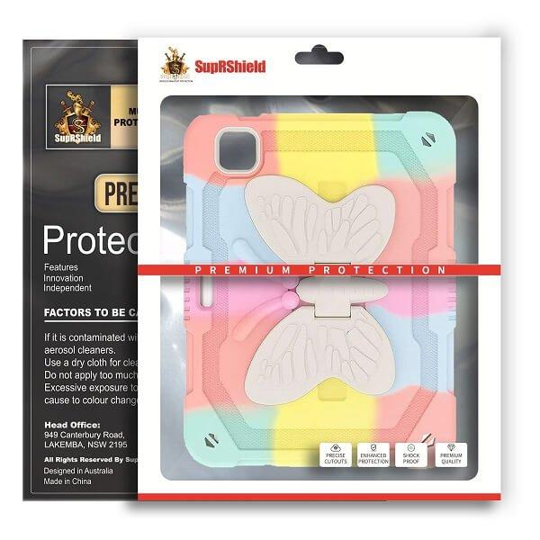 For Samsung Galaxy TAB Butterfly Fancy Shockproof Heavy Duty Kickstand Case Cover