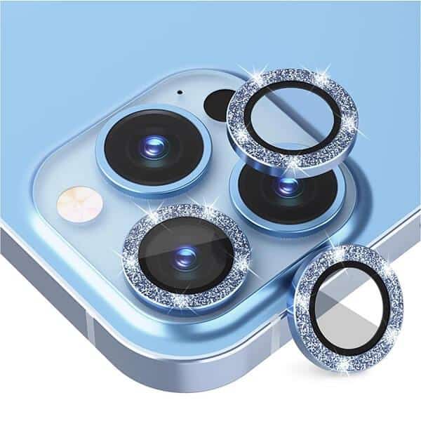 For iPhone Metal Ring Camera Lens Protector for Apple iPhone Models