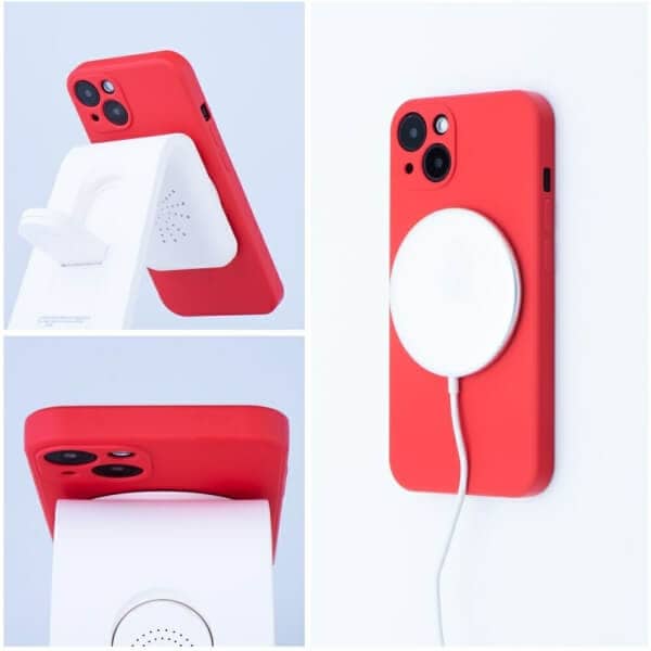 For Apple iPhone 16 | 15 | 14 | 13 | 12 | 11 Series MagSafe Magnetic Silicone Silky Soft Touch Full Protective Anti Scratch Case Cover